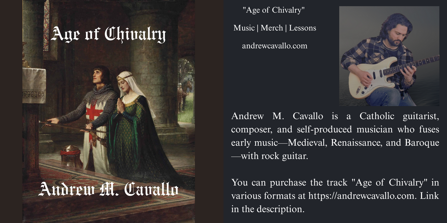 Buy "Age of Chivalry" – A Medieval-Renaissance Inspired Rock Guitar Track by Andrew M. Cavallo